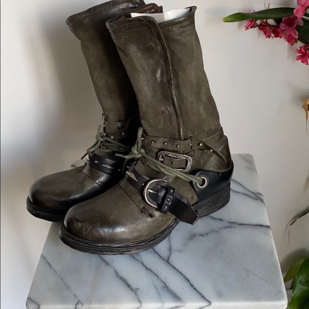 EUC A.S.98 Mid Boot Soter Jungle Green - Picture 5 of 13